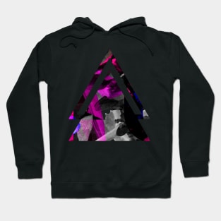 Triangle flower pattern Hoodie